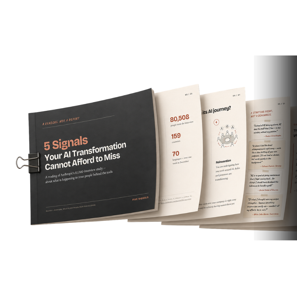 5 Signals report cover